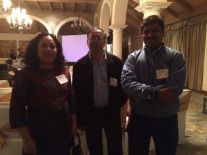 MAVA founder Harish Sadani (center) and associates